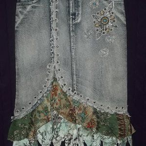 Angfu Jean Skirt